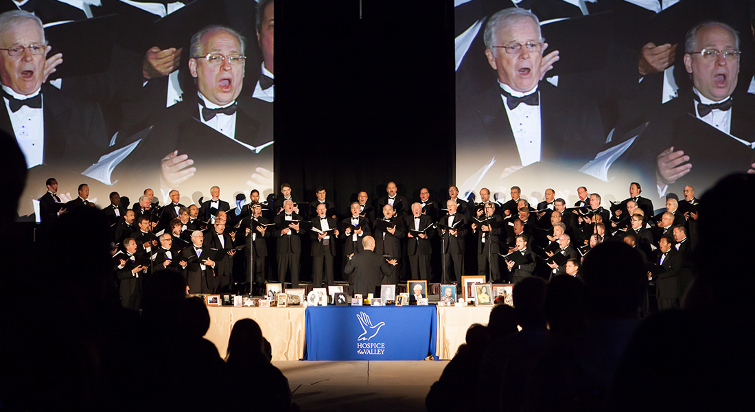 Grabación de un concierto coral